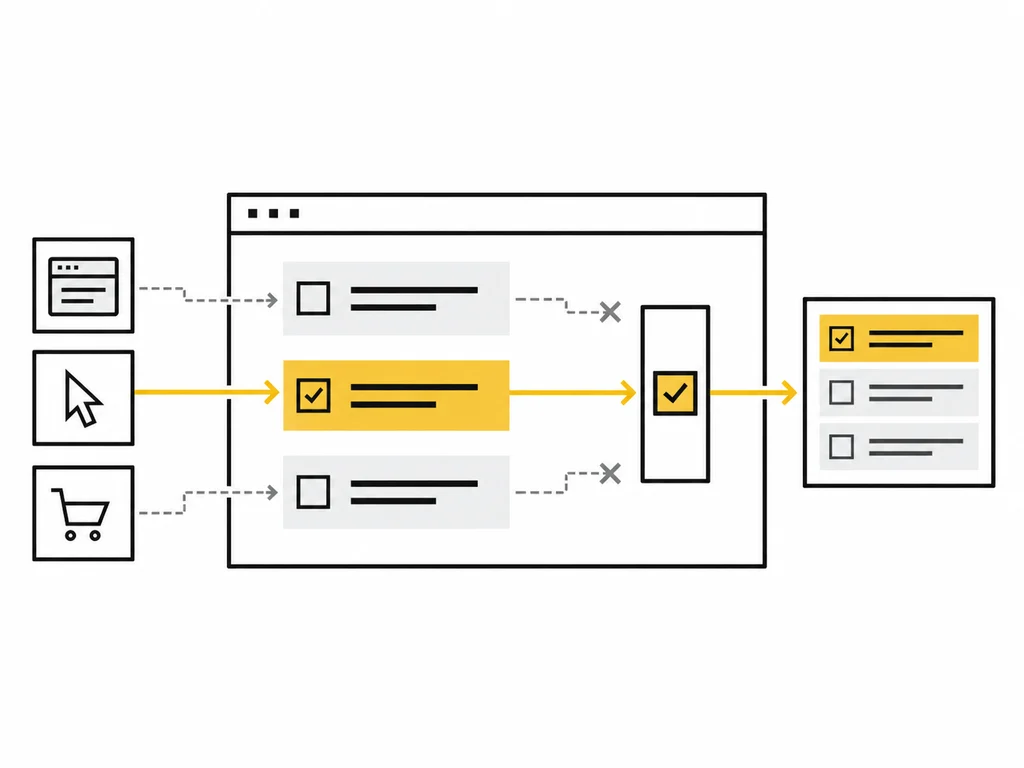 A consent gate blocks two measurement paths and lets one permitted path reach the event log.